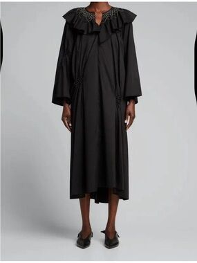 NWT TIBI Emma smocked dress, size 2